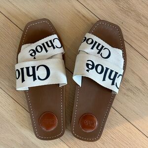 Chloe fabric sandals